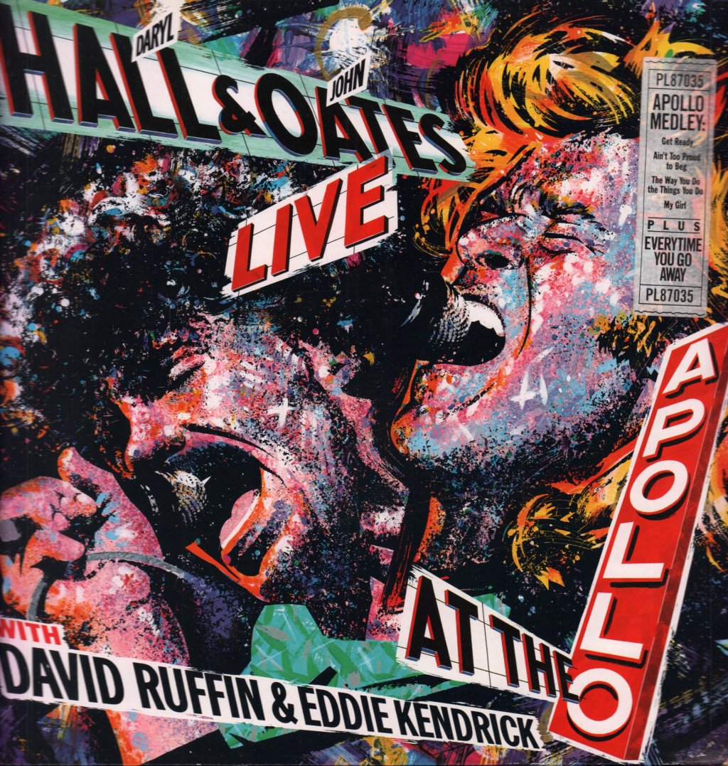 Hall And Oates - Live At The Apollo - Lp