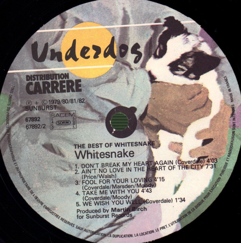 Whitesnake - Best Of Whitesnake - Lp