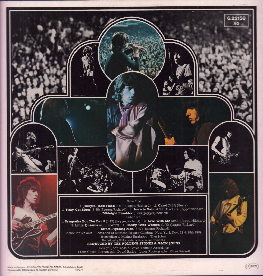 Rolling Stones - Get Yer Ya-Ya's Out - Lp
