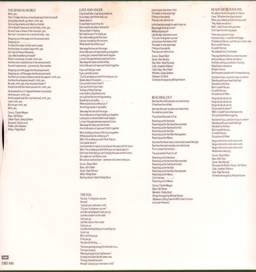 Kate Bush - Sensual World - Lp