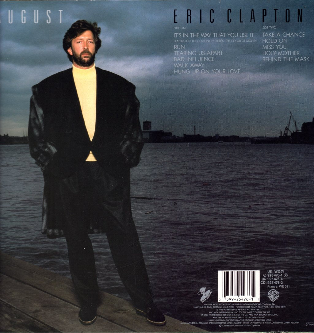 Eric Clapton - August - Lp