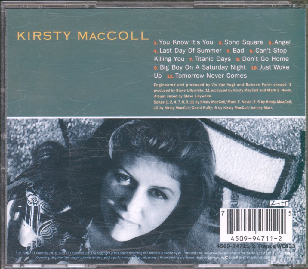 Kirsty MacColl - Titanic Days - Cd