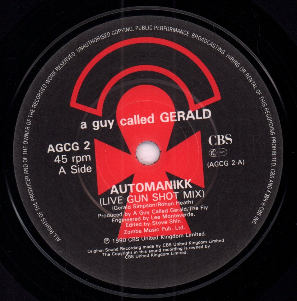 A Guy Called Gerald - Automanikk - 7 Inch