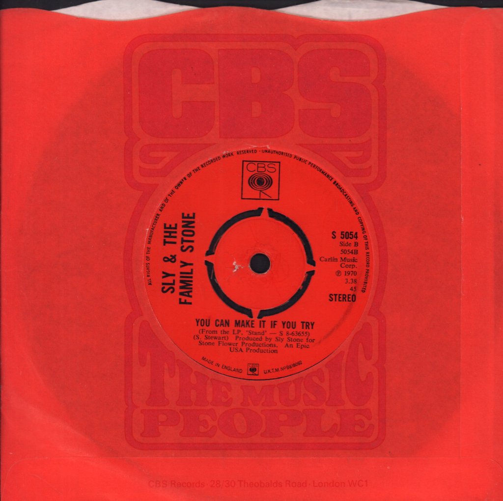Sly & The Family Stone - I Want To Take You Higher - 7 Inch