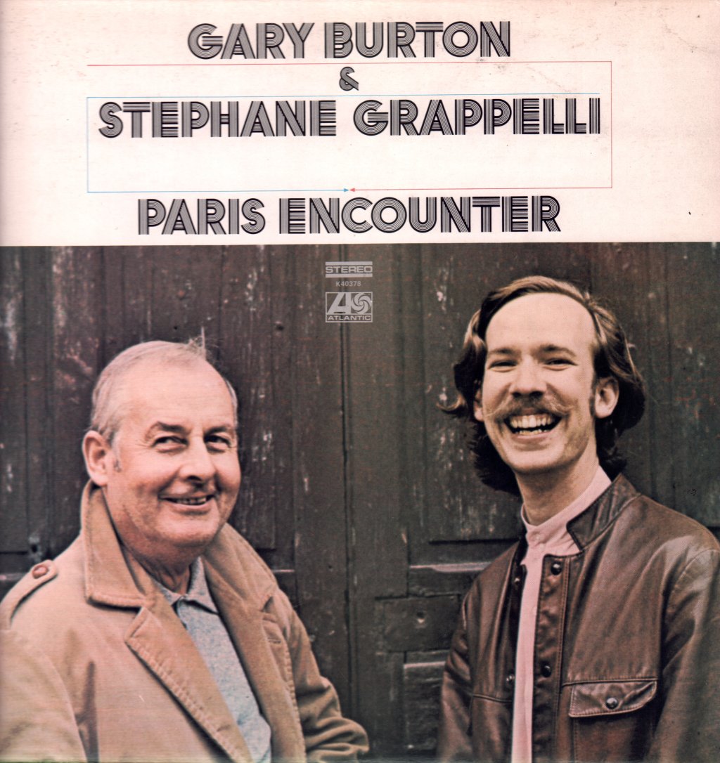 Gary Burton And Stephane Grappelli - Paris Encounter - Lp