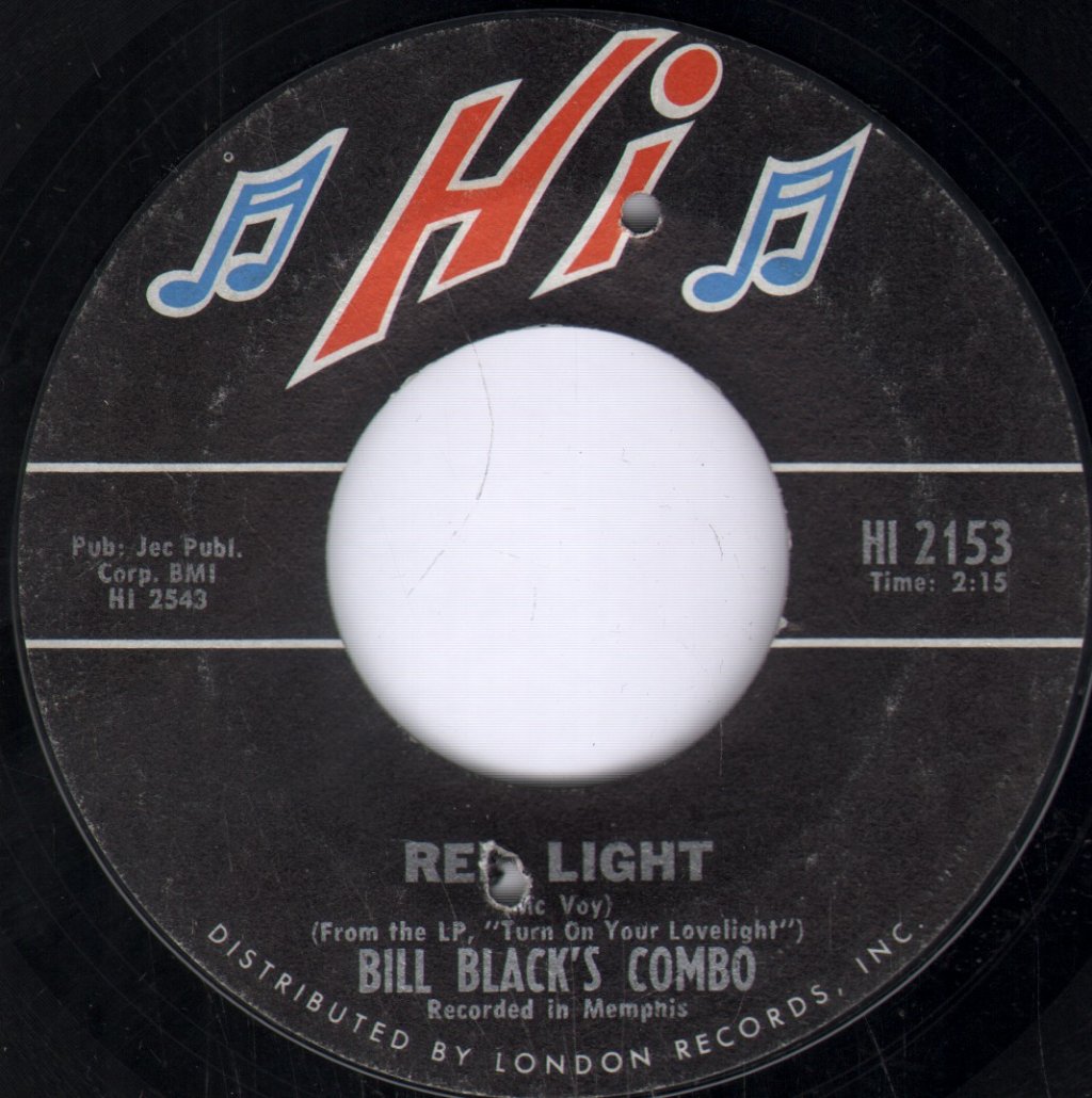 Bill Black's Combo - Bright Lights, Big City - 7 Inch
