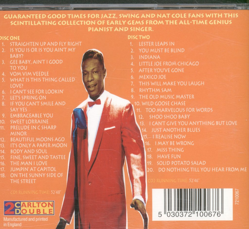 Nat King Cole - Embraceable You - Double Cd