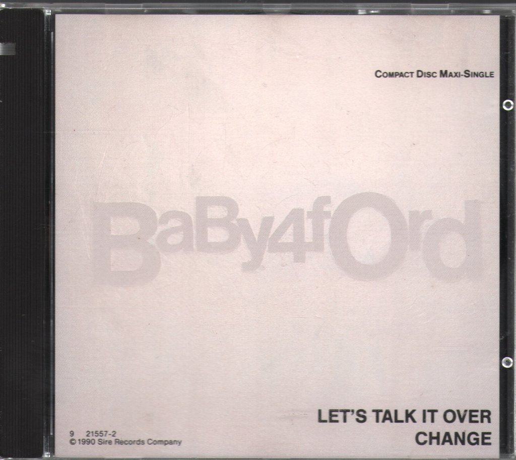 Baby Ford - Let's Talk It Over / Change - Cd