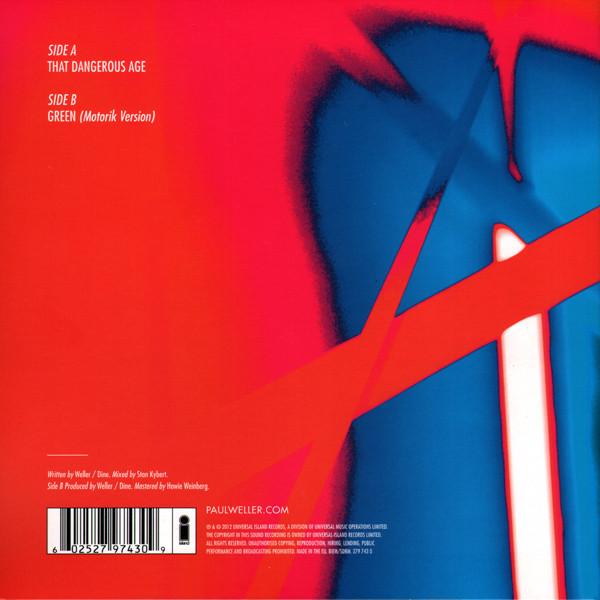 Paul Weller - That Dangerous Age - 7 Inch