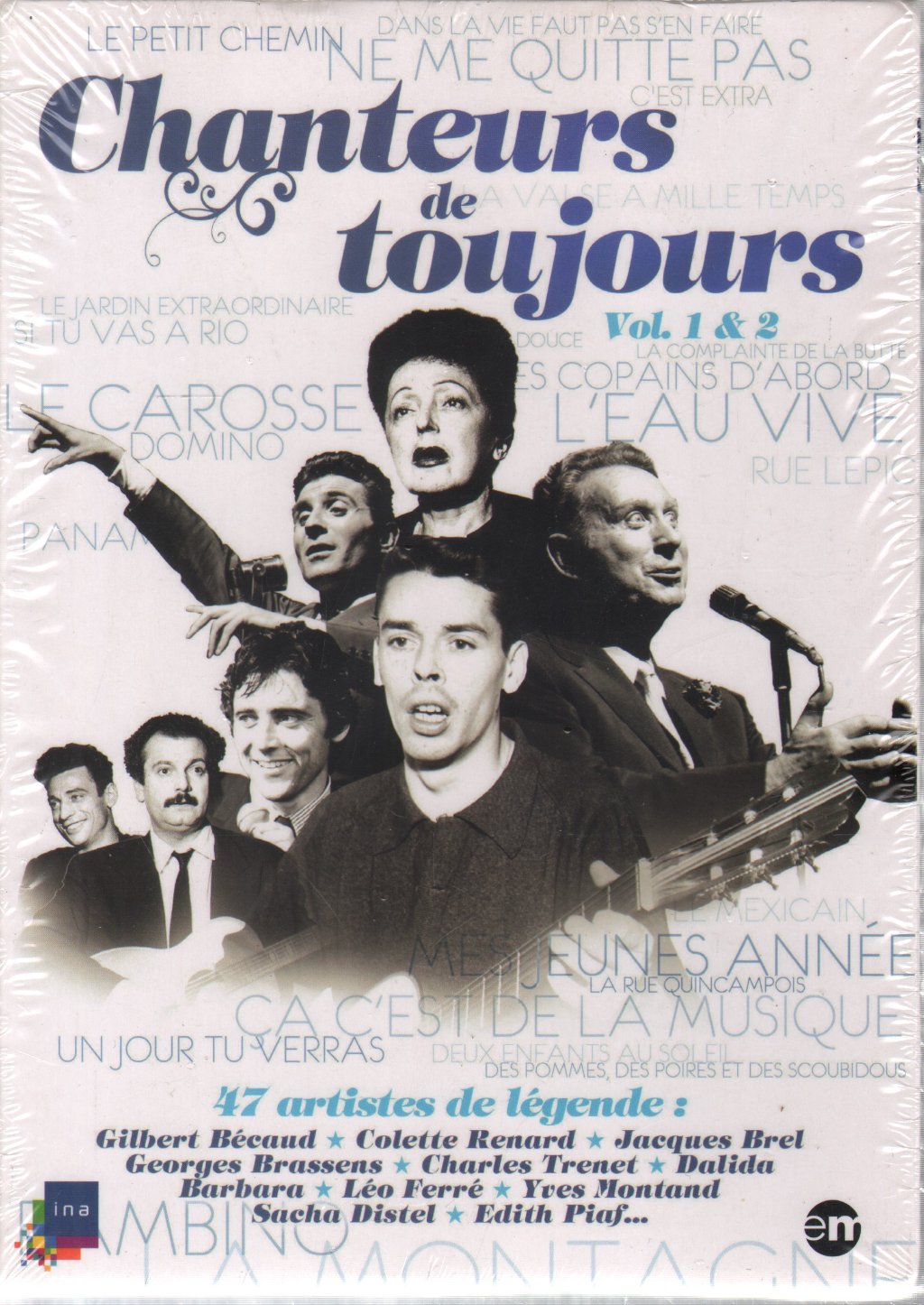 Various Artists - Chanteurs De Toujours Vol. 1 & 2 - Double Dvd