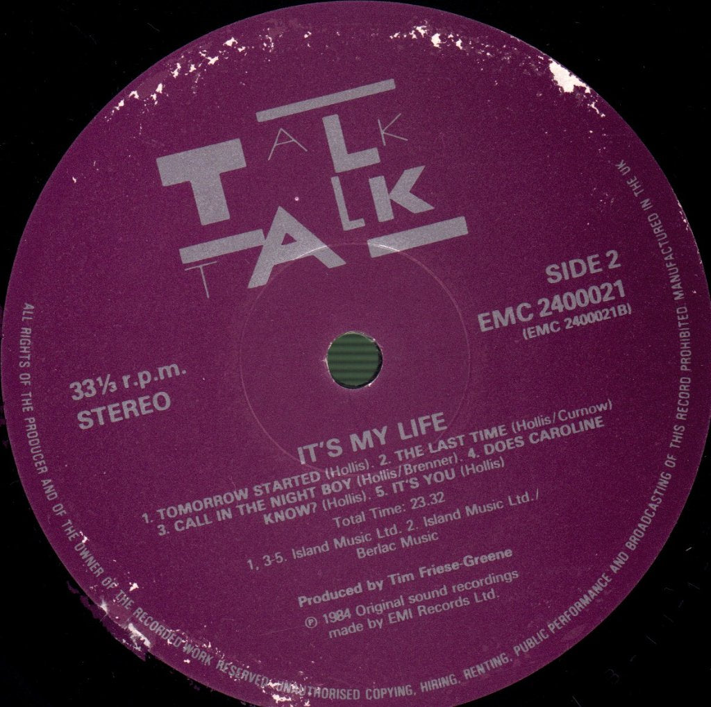 Talk Talk - It's My Life - Lp