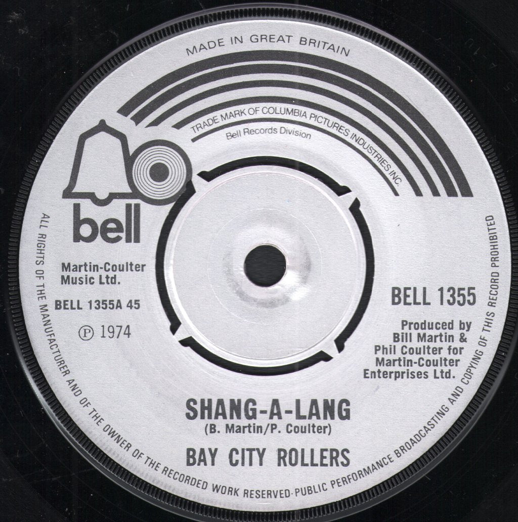 Bay City Rollers - Shang-A-Lang - 7 Inch