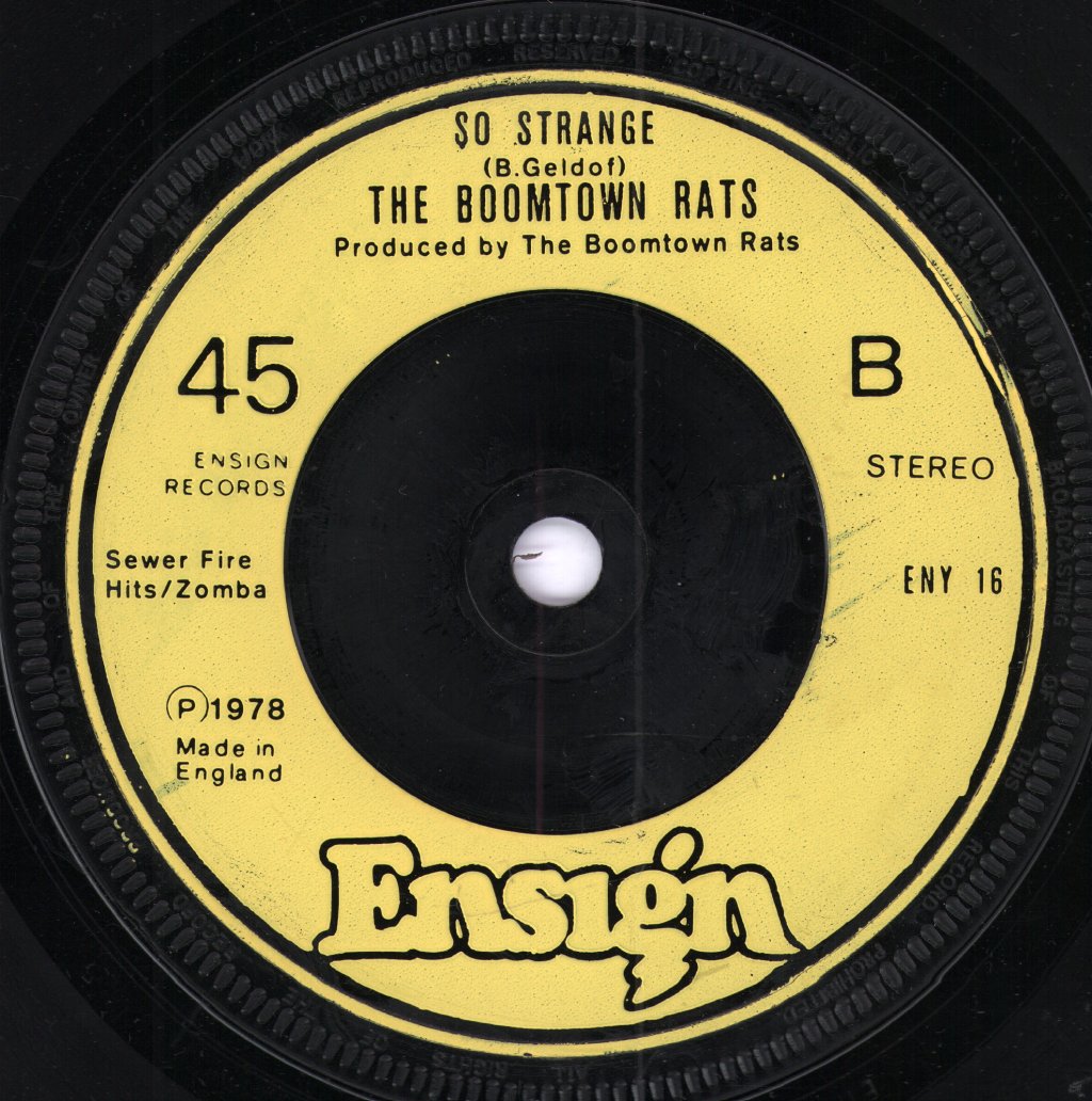 Boomtown Rats - Rat Trap - 7 Inch