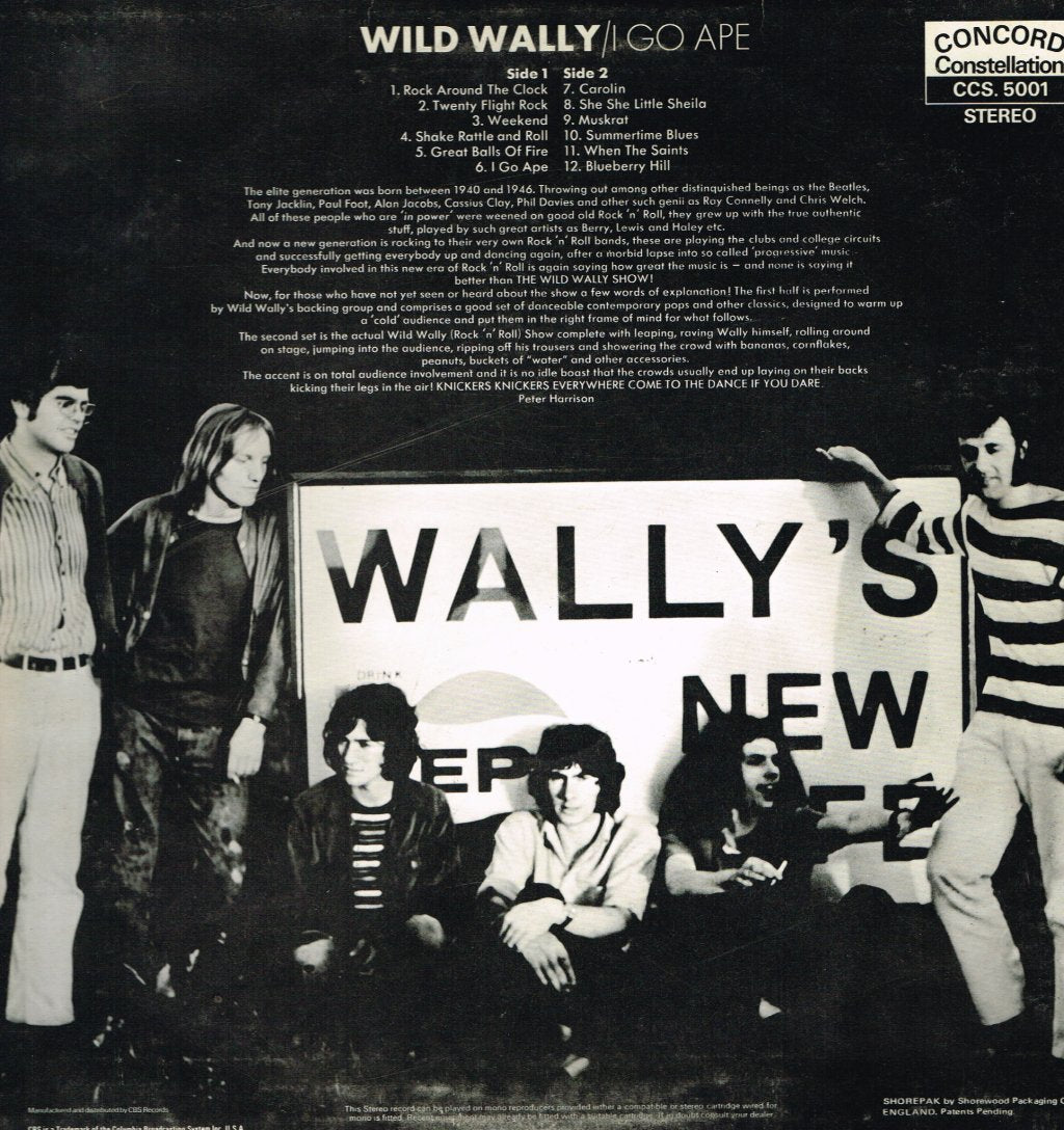 Wild Wally - I Go Ape - Lp