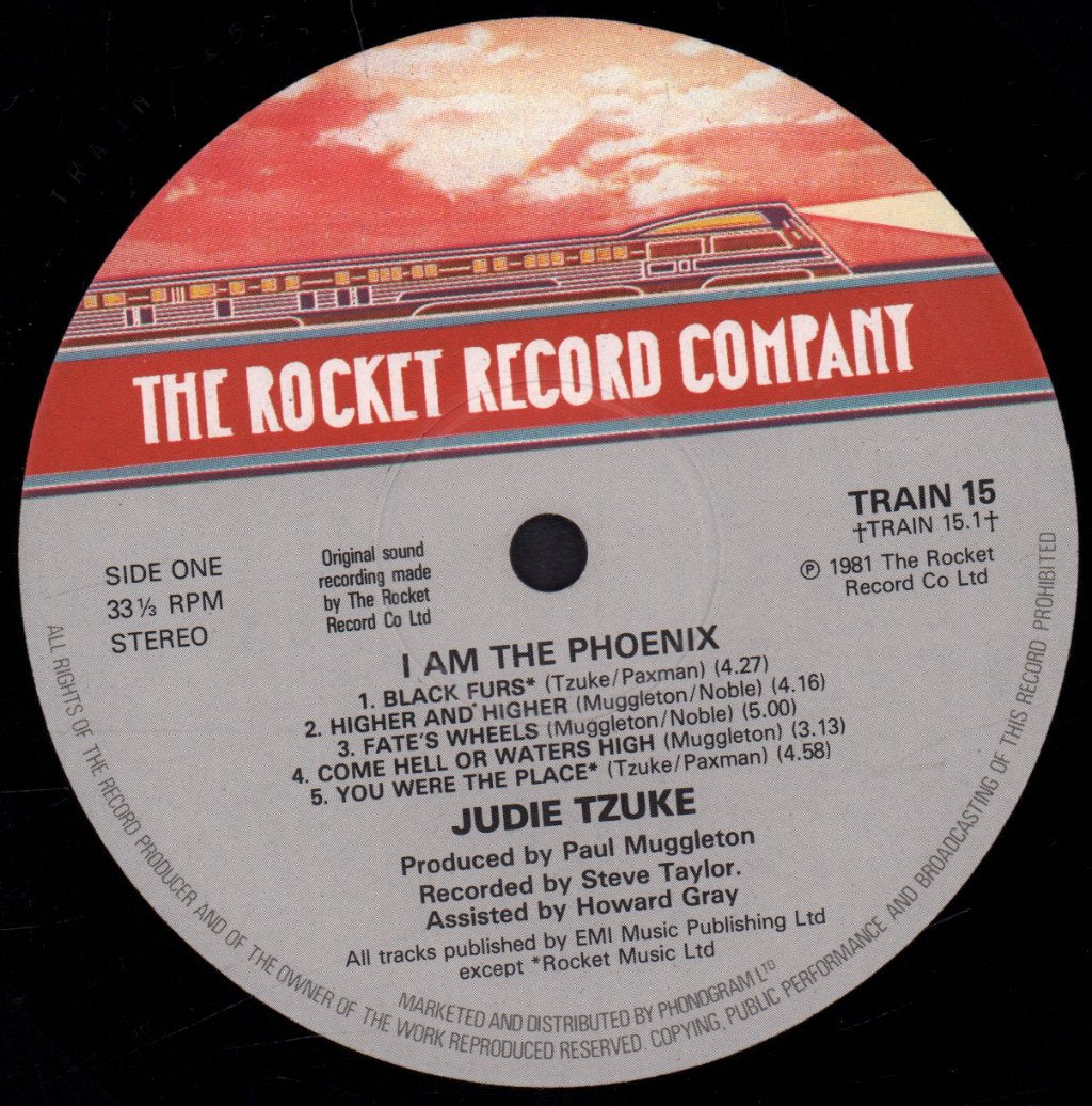 Judie Tzuke - I Am The Phoenix - Lp