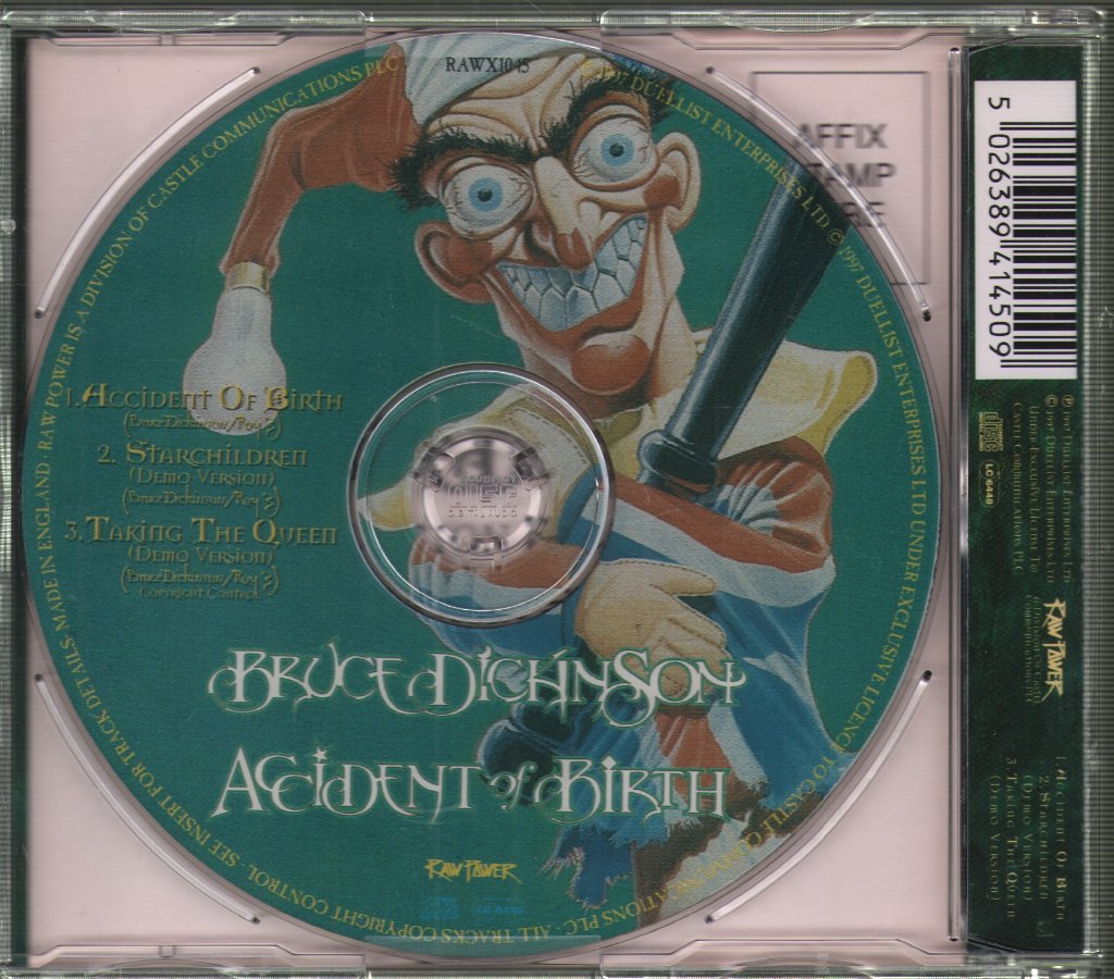 Bruce Dickinson - Accident Of Birth - Cd