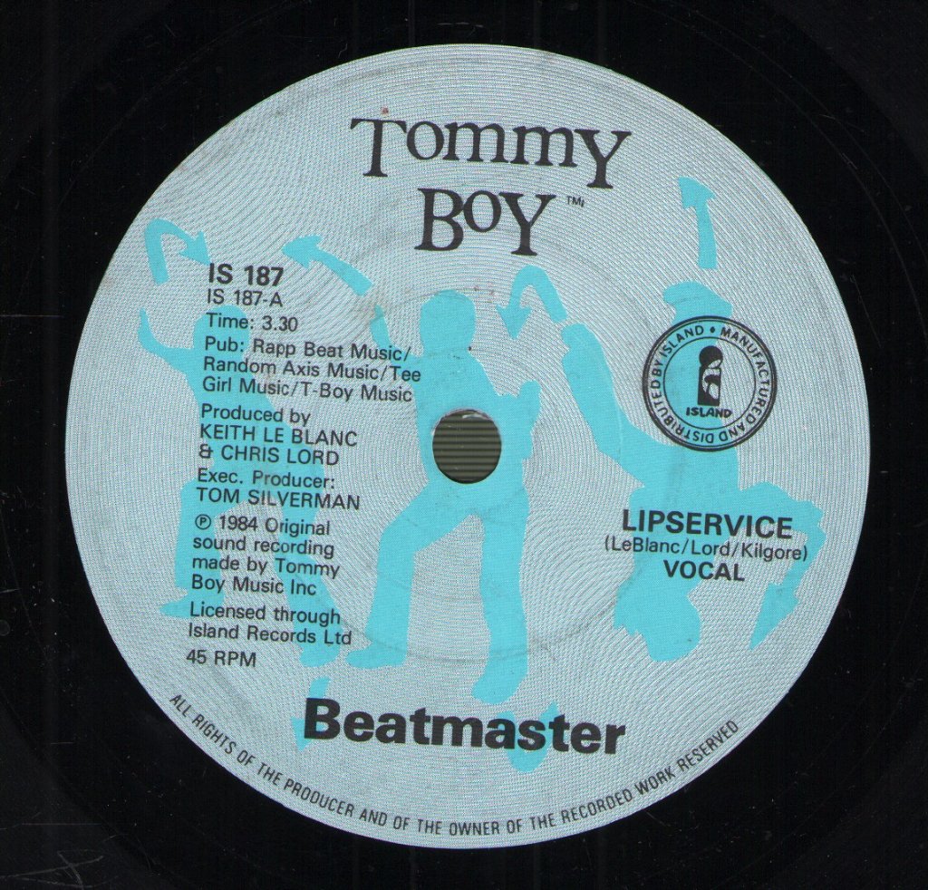 Beatmaster - Lip Service - 7 Inch