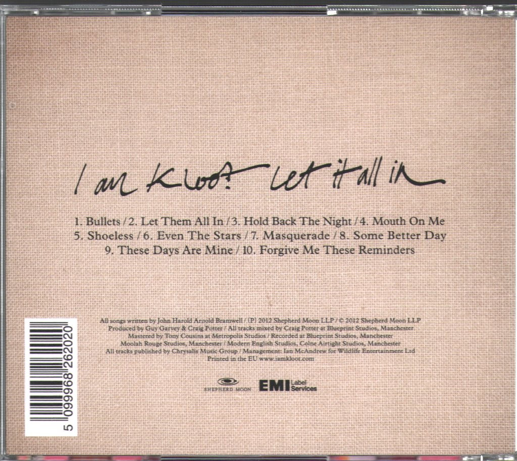 I Am Kloot - Let It All In - Cd