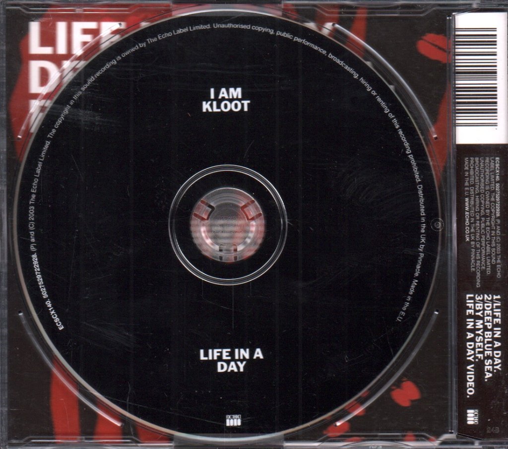 I Am Kloot - Life In A Day - Cd