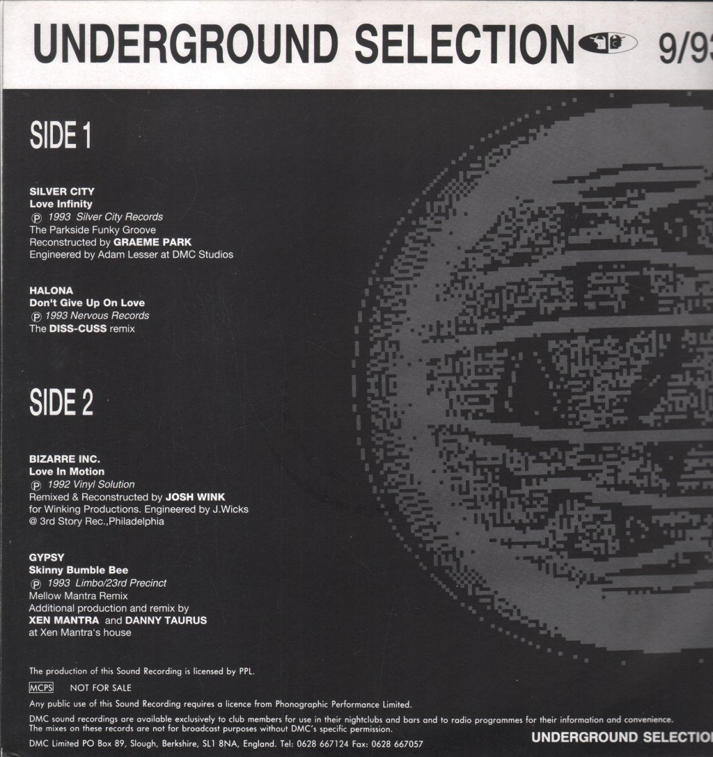 Various Artists - Underground Selection 9/93 - 12 Inch