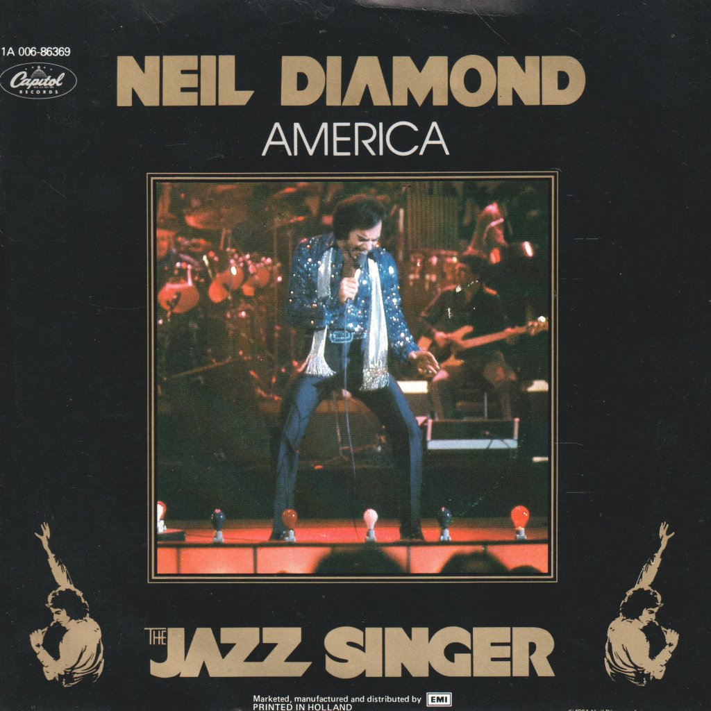 Neil Diamond - America - 7 Inch