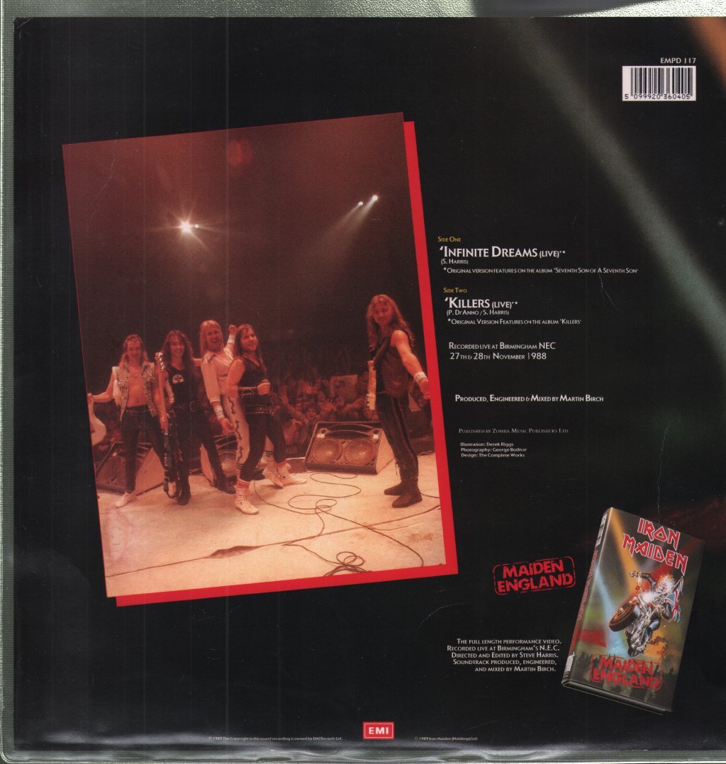 Iron Maiden - Infinite Dreams - 7 Inch