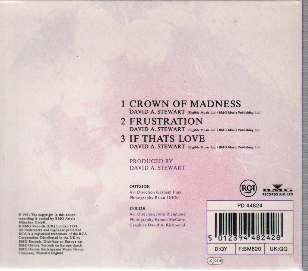 Dave Stewart And The Spiritual Cowboys - Crown Of Madness - Cd