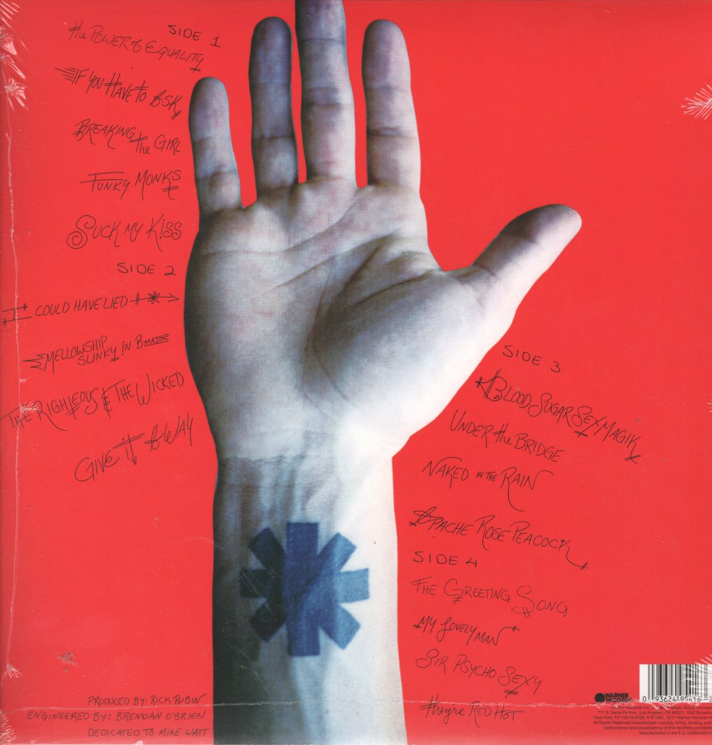 Red Hot Chili Peppers - Blood Sugar Sex Magik - Double Lp