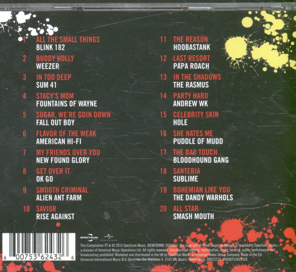 Various Artists - Best Of Teenage Dirtbags - Cd