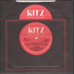 Fureys - I Will Love You - 7 Inch