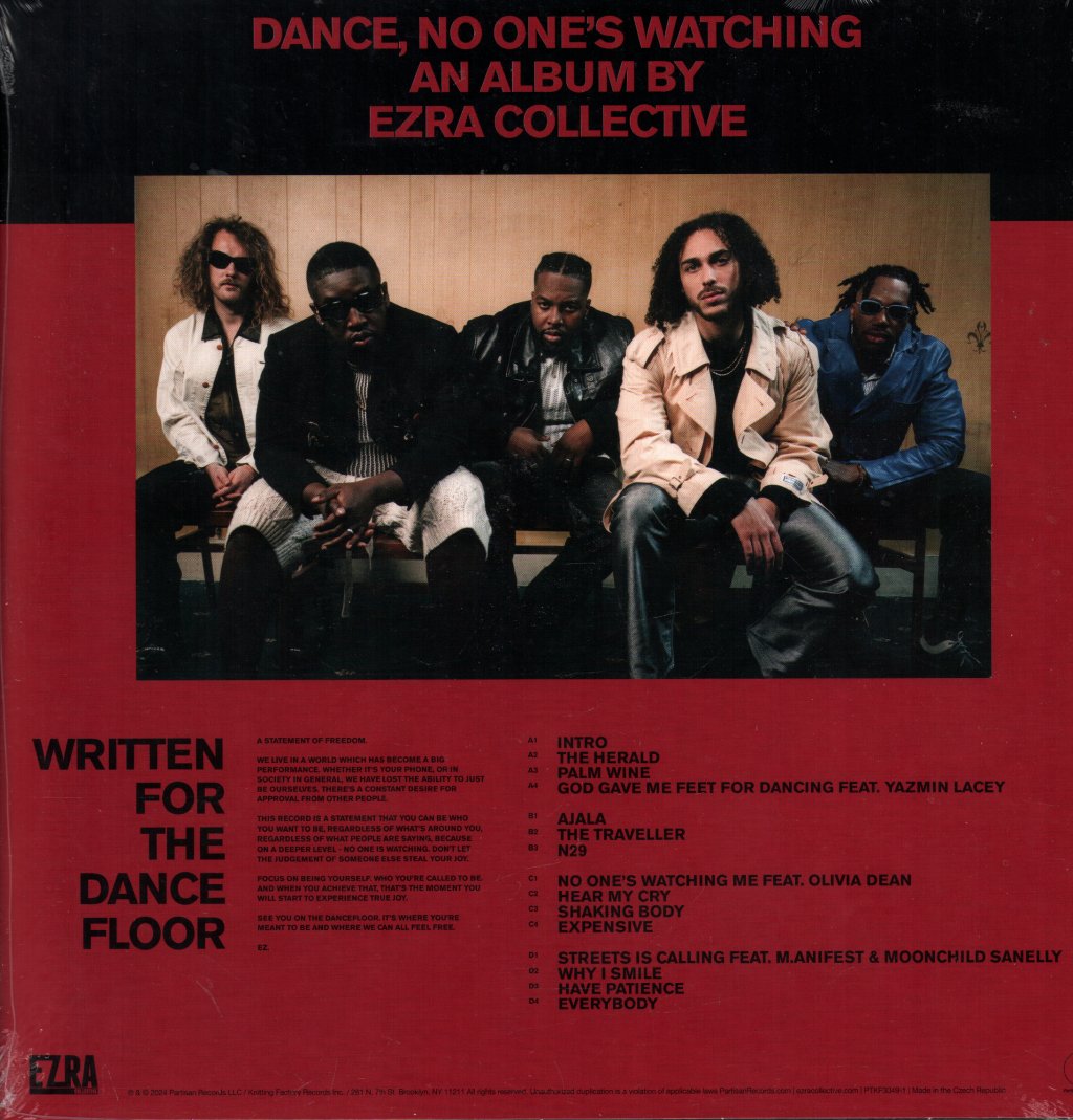 Ezra Collective - Dance, No One's Watching - Double Lp