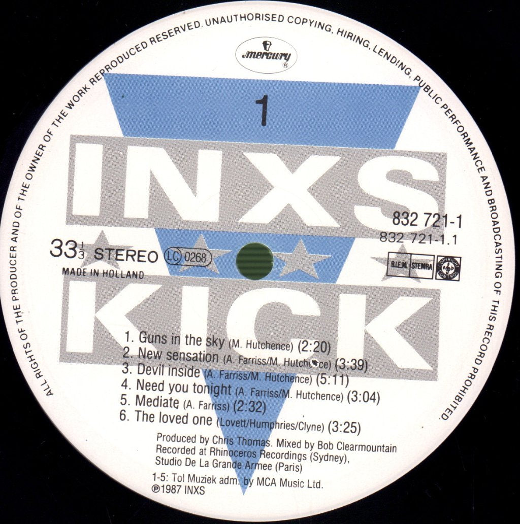 INXS - Kick - Lp