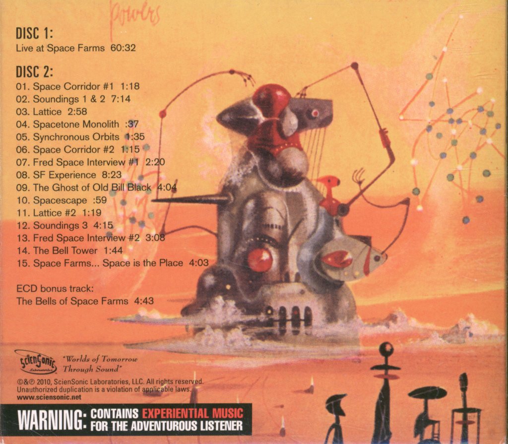 Scott Robinson, Marshall Allen, Pat O'Leary, Kevin Norton - Live At Space Farms - Double Cd
