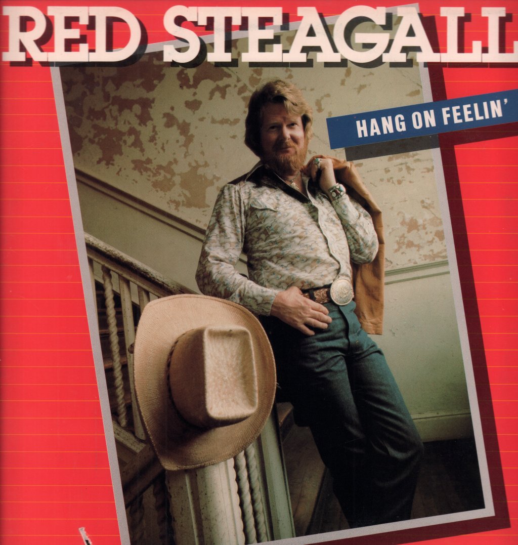 Red Steagall - Hang On Feelin' - Lp