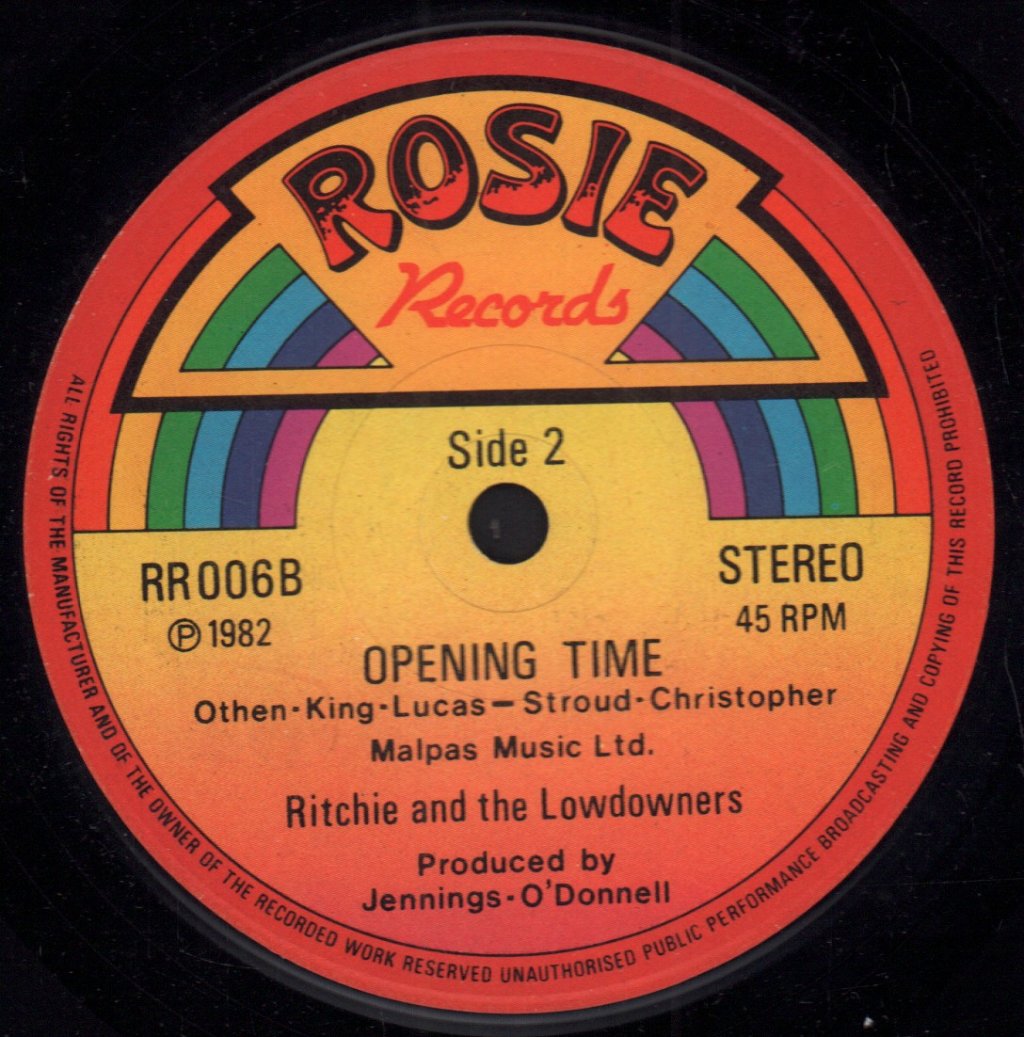 Ritchie And The Lowdowners - Have A Nice Day - 7 Inch