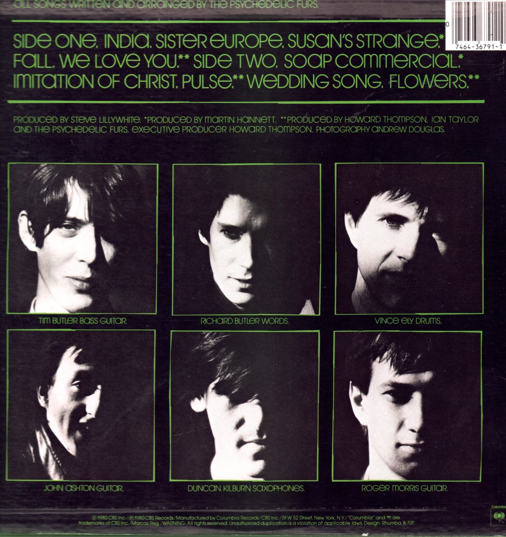 Psychedelic Furs - Psychedelic Furs - Lp