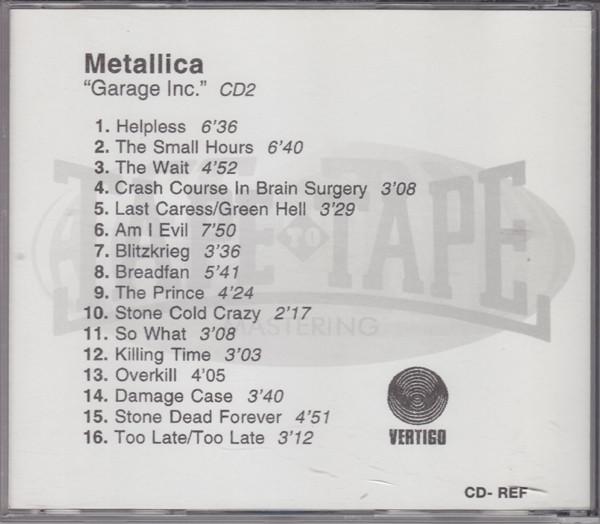 Metallica - Garage Inc. CD2 - Cdr