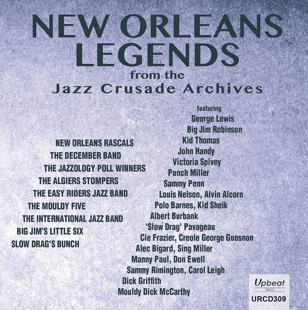 Various Artists - New Orleans Legends From the Jazz Crusade Archives - Cd