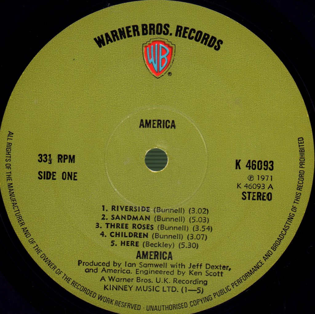 America - America - Lp