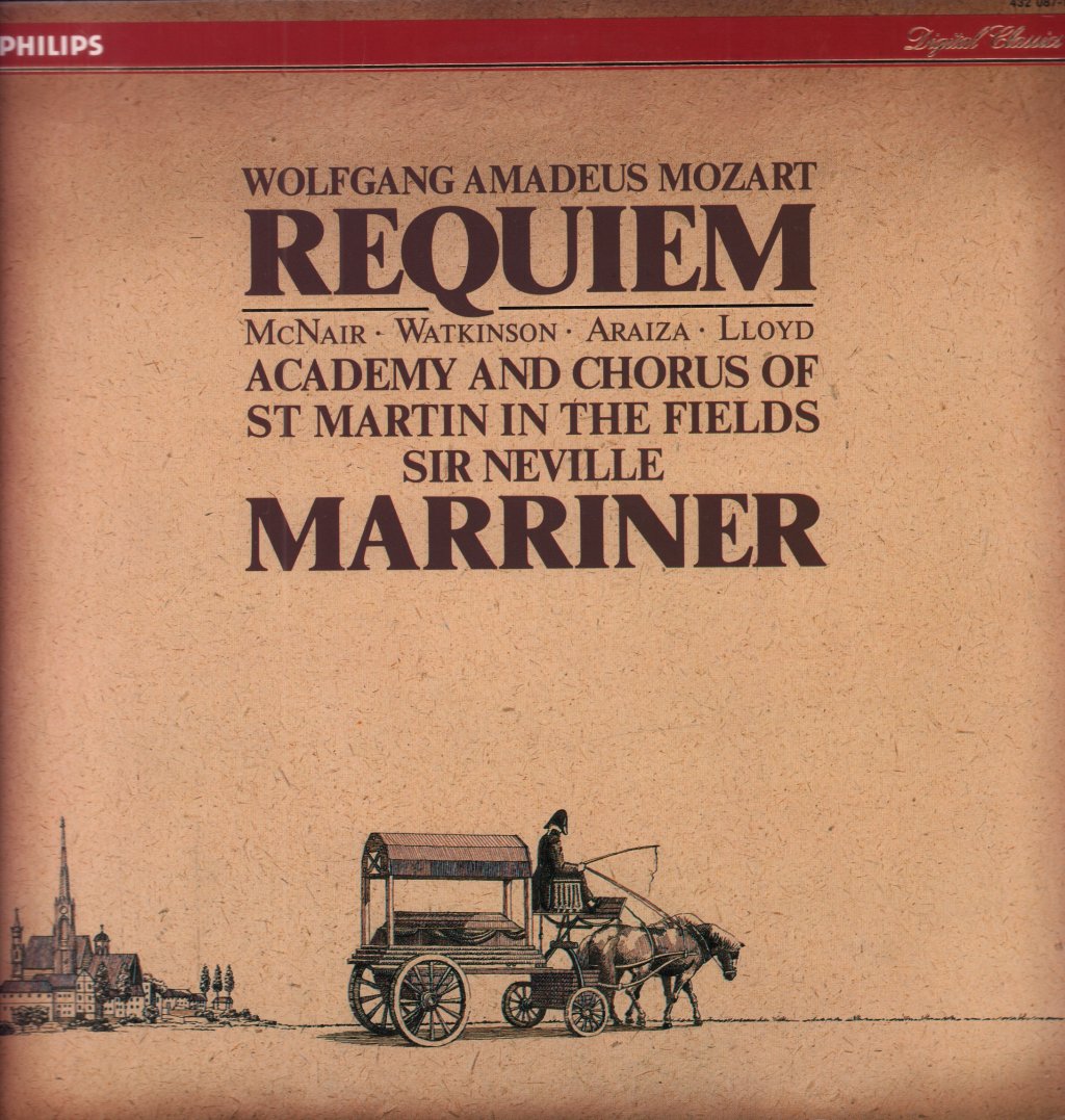 Academy Of St. Martin-in-the-Fields - mozart Requiem - Lp