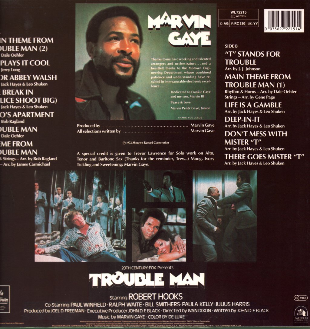 Marvin Gaye - Trouble Man - Lp