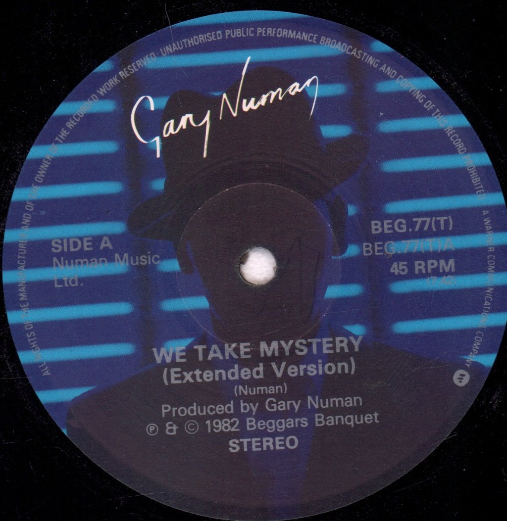 Gary Numan - We Take Mystery To Bed - 12 Inch