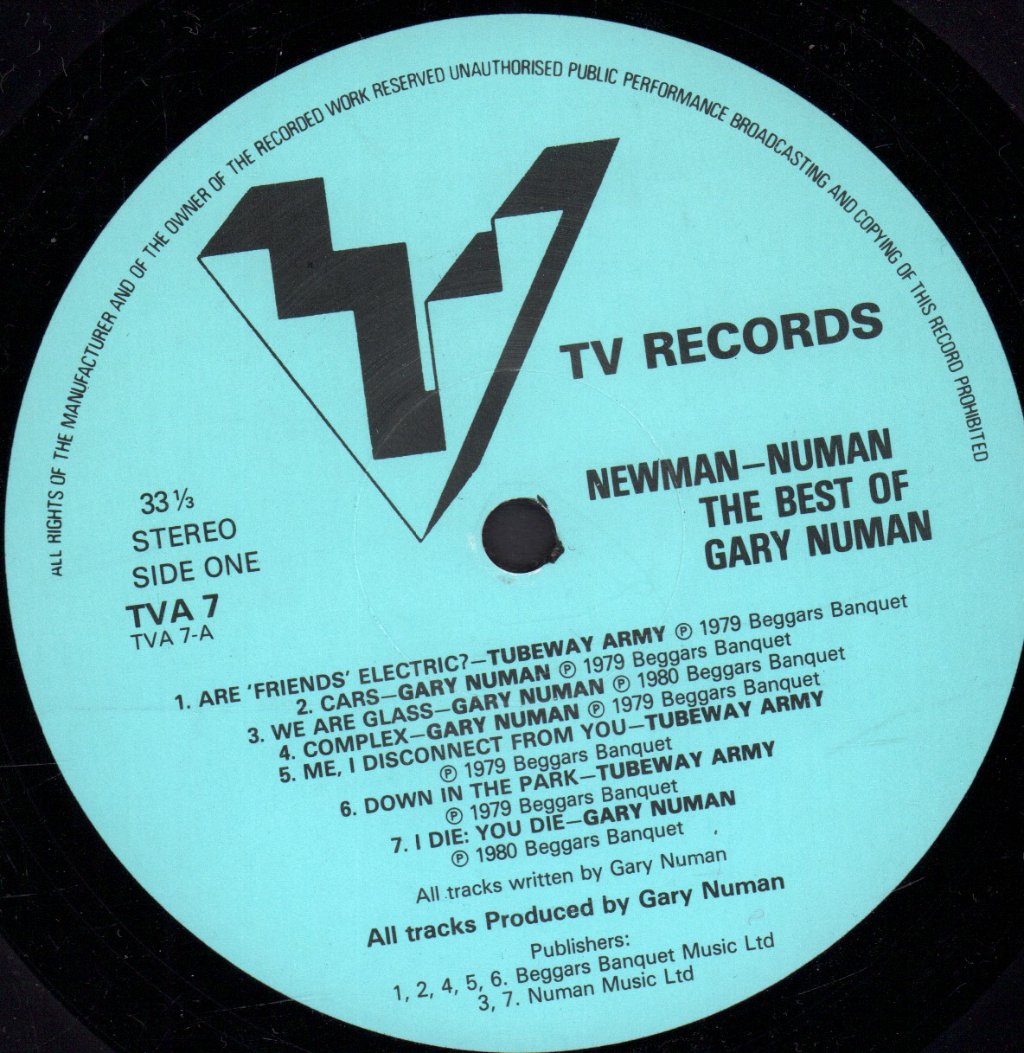 Gary Numan - New Man Numan - Lp