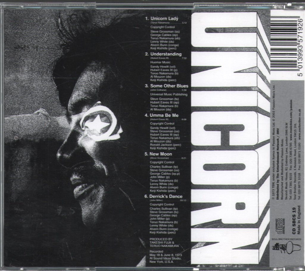 Teruo Nakamura - Unicorn - Cd