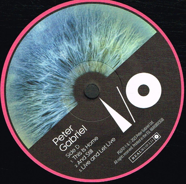 Peter Gabriel - I/O (Bright-Side Mixes) - Double Lp