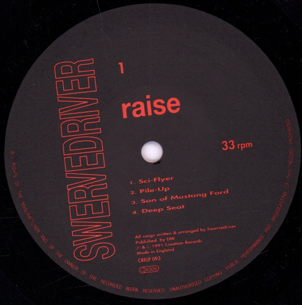 Swervedriver - Raise - Lp