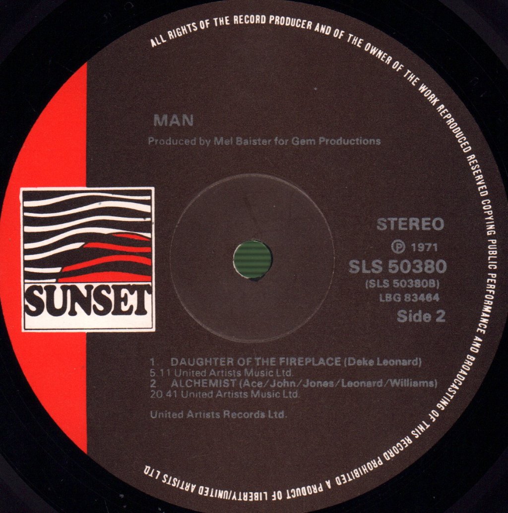 Man - 1970 - Lp