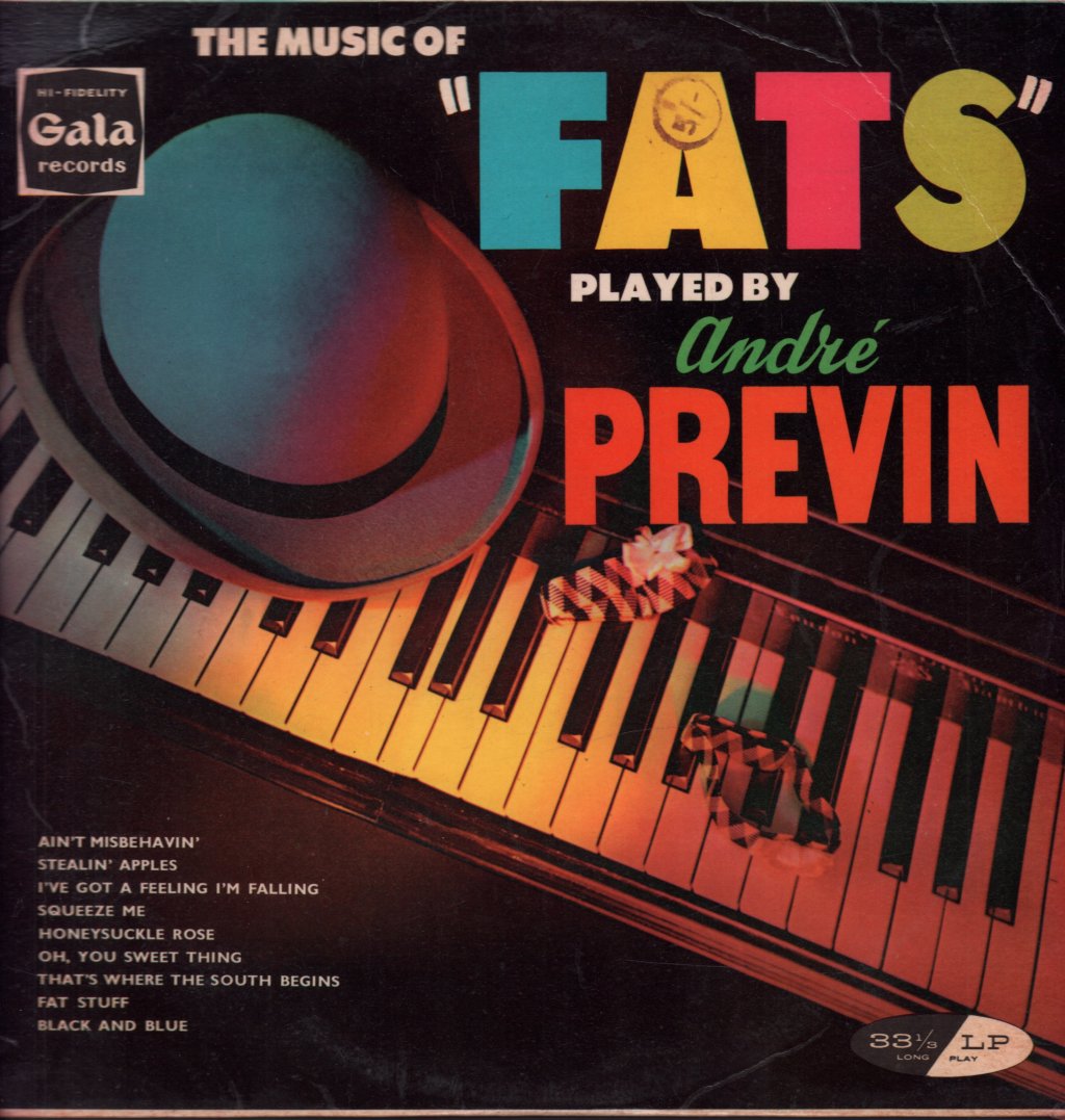 Andre Previn - Music Of Fats - Lp