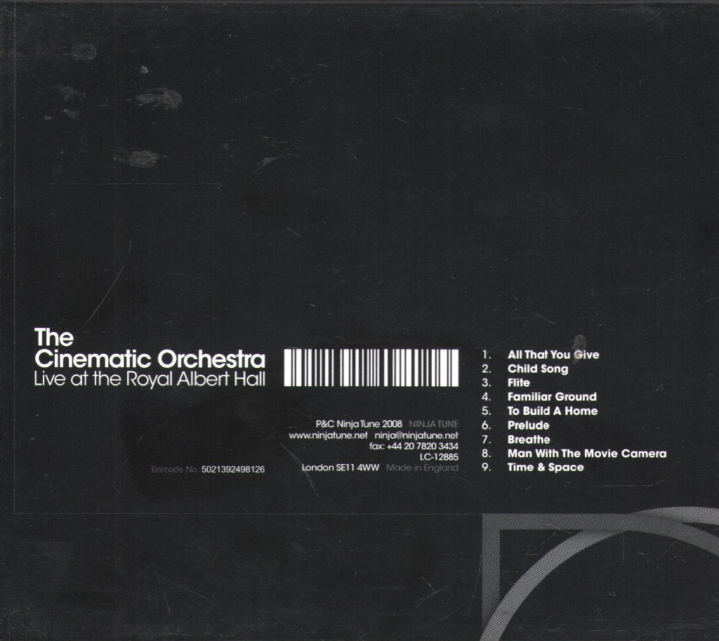 Cinematic Orchestra - Live At The Royal Albert Hall - Cd