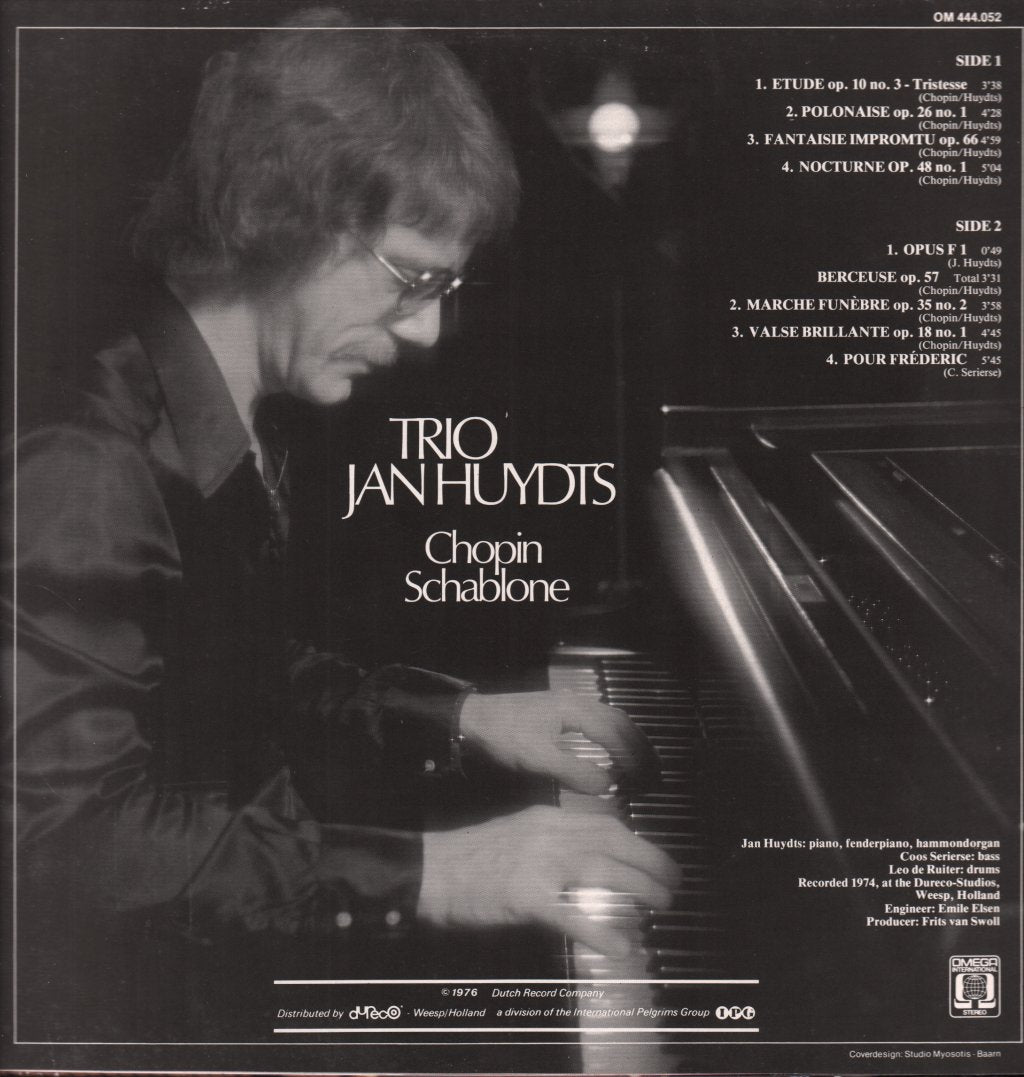 Trio Jan Huydts - Chopin Schablone - Lp